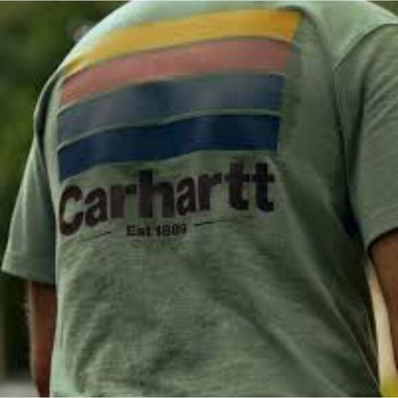 Carhartt Relaxed Fit Heavyweight S/S Pocket Line Graphic T-shirt - Picture 4 of 7